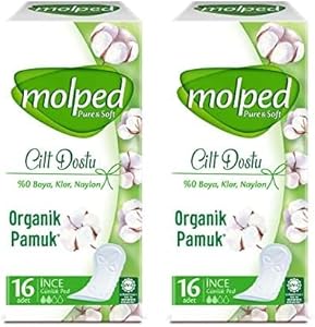 Molped P&S Günlük Ped Light Tekli 16 Adet 2li paket