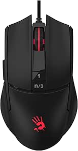 Bloody L65 Max RGB 12.000 CPI Sensör Ultra Core 3&4 Aktif Özel Yapım Optik Gamer Oyuncu Mouse-Siyah