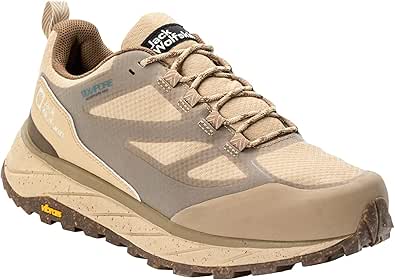 Jack Wolfskin TERRAVENTURE TEXAPORE LOW M Erkek Outdoor Ayakkabı, Bej, 44