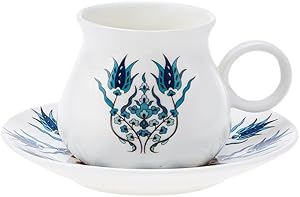 Karaca Bursa 6 Kişilik Kahve Fincanı Takımı, 90 ml