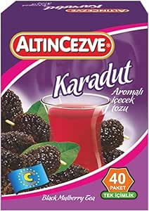 Altıncezve Karadut Aromalı Tek İçimlik İçecek Tozu 1.5 Gr X 40 Pkt