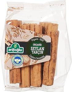 Arifoğlu Organik Seylan Çubuk Tarçın 45 gr