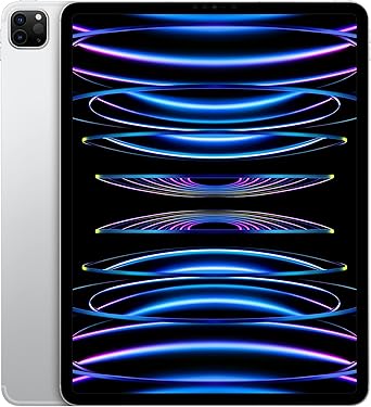Apple 2022 12.9 inç iPad Pro (Wi-Fi + Cellular, 512 GB) – Gümüş Rengi (6. nesil)