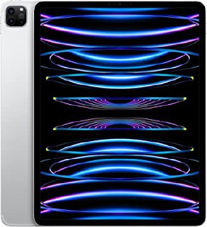 Apple 2022 12.9 inç iPad Pro (Wi-Fi + Cellular, 512 GB) – Gümüş Rengi (6. nesil)