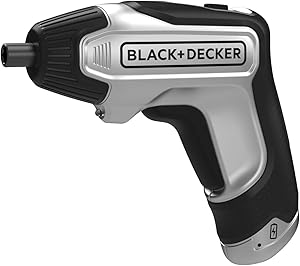 Black + Decker BCF611SCK-QW Silver Series Şarjlı Tornavida Hızlı Şarj 3.6V 1.6 Ah 5.5NM