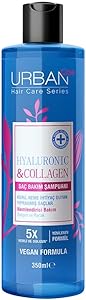 Urban Care Hyaluronic & Collagen Ekstra Dolgunlaştırıcı Saç Bakım Şampuanı, 350 Mililitre, Vegan