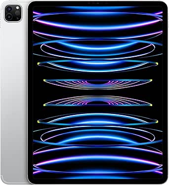 Apple 2022 12.9 inç iPad Pro (Wi-Fi + Cellular, 1 TB) – Gümüş Rengi (6. nesil)