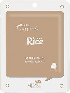mjcare mijin cosmetics On Rice Extract Mask Pirinç Özlü Yüz Maskesi