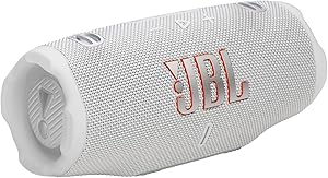 JBL Charge6, Bluetooth Hoparlör, IP67, Beyaz