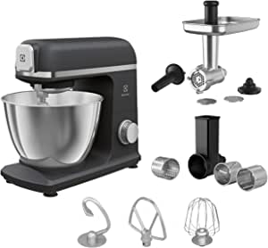 ELECTROLUX E5KM1-6GBP Mutfak Şefi Ev Mikseri, İnci Siyahı