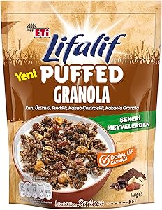 Eti Lifalif Puffed Kakaolu Granola 160 g