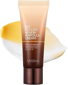 MISSHA Kuru ve Cansız Ciltler için Arı Poleni İçerikli Ampul Krem Bee Pollen Renew Ampoule Cream
