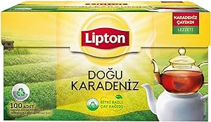 Lipton Doğu Karadeniz Demlik Süzen Poşet Bergamot Aromalı Siyah Çay 100’lü Paket