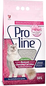 Proline Bebek Pudra Kokulu Bentonit Kedi Kumu 10 L