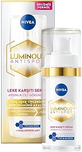 NIVEA Luminous630 Leke Karşıtı Serum 30 ml, Thiamidol, Hyaluronik Asit, Cilt Tonu Eşitleyici, Aydınlatıcı Yüz Serumu
