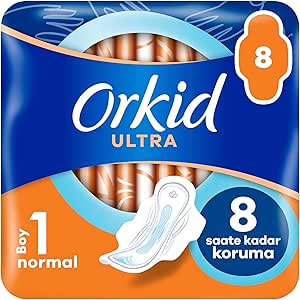 Orkid Ultra Extra Normal (Boy 1) 8 Adet Hijyenik Ped