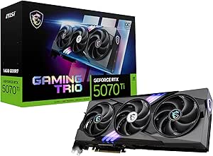 MSI VGA GEFORCE RTX 5070 TI 16G GAMING TRIO OC RTX5070TI 16GB GDRR7 256 B DX12 PCIE 5.0 X16 (3XDP 1XHDMI)