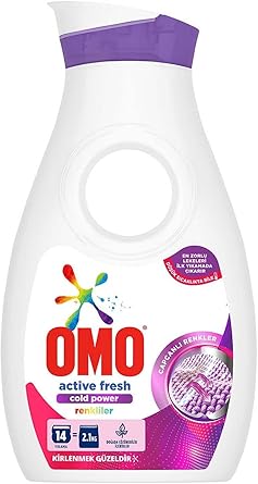 Omo Çamaşır Deterjanı Active Beyazlar ve Renkliler İçin 910 ml 14 Yıkama
