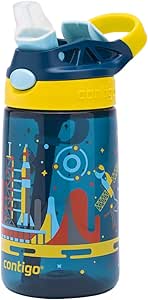 Contigo Gizmo Flip Uzay Tritan Çocuk Suluğu 420 mL Mavi