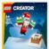 LEGO Creator Noel Baba ile Baca Eğlencesi 30692 – 6 Yaş ve Üzeri Erkek ve Kız Çocuklar için Hayal Gücünü Geliştiren Oyuncak Yapım Seti, Yeni Yıl Temalı Doğum Günü Hediye Fikri (60 Parça)