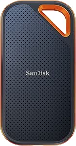 SanDisk Extreme PRO Taşınabilir 2 TB SSD, 2000MB/s, USB-C, USB 3.2 Gen 2×2 (20 Gb/sn), USB 3.0, USB 2.0