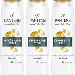 PANTENE Kepek Karşıtı Şampuan 400 ml 3lü paket