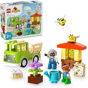 LEGO DUPLO Kasabası Arıların ve Arı Kovanlarının Bakımı 10419-2 Yaş ve Üzeri Çocuklar için Eğitici Oyuncak Yapım Seti (22 Parça)