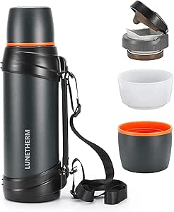 Lunetherm Klasik Vakumlu Çift Bardaklı Çelik Termos 2 Litre – Lacivert