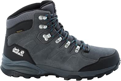 Jack Wolfskin REFUGIO TEXAPORE MID M Erkek Outdoor Ayakkabı, Gri, 40.5
