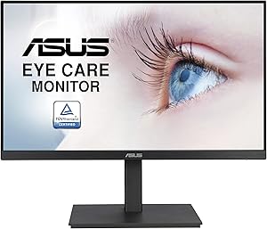 ASUS VA24EQSB 23.8 IPS FREESYNC 1920×1080 5MS 75HZ DP HDMI VGA USB MM VESA 3YIL EYECARE,PIVOT, CERCEVESIZ Monitör