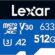 Lexar 633x 512 GB Micro SD Kart, microSDXC UHS-I Kart + SD Adaptör, 100MB/s Okumaya kadar microSD Hafıza Kartı, A2, Sınıf 10, U3, V30 (LMS0633512G-BNAAA)