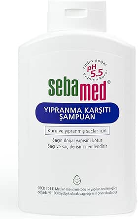 Sebamed Kuru ve Yıpranmış Saçlar İçin Nemlendirici Etkili Onarım Şampuanı 400 ml