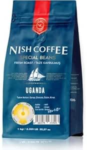 Nish Kahve Filtre Kahve Uganda 1 Kg-Öğütülmüş
