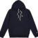 Champion Bisiklet Yaka C-logo Kapüşonlu Sweatshirt, Erkek, Lacivert, XXL