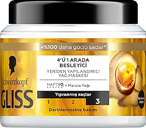Gliss Nutritive Saç Maskesi 400ml