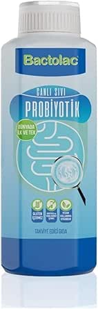 Bactolac Sıvı Probiyotik 1000 mL AROMASIZ Renkli