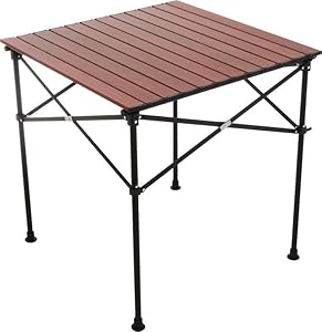FreeCamp 8830-H5-C Katlanır Masa, Kahve