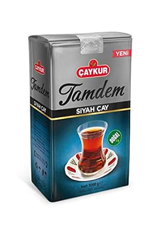 Çaykur Tamdem Bergamot Aromalı Dökme Siyah Çay 1000g