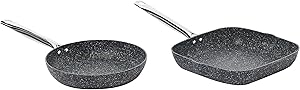 Karaca Biogranit Navy Stone Grill Tava Set