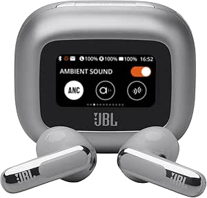 JBL Live Flex 3, Kablosuz Kulakiçi Kulaklık, Silver