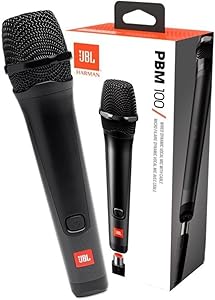 JBL Partybox Kablolu Mikrofon, Siyah