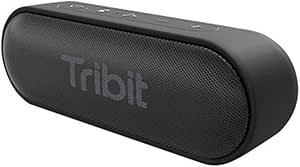 Tribit XSound Go 2x8W 24 Saat Oynatma Süresi IPX7 Su Geçirmez Taşınabilir TWS Bluetooth Hoparlör Mavi