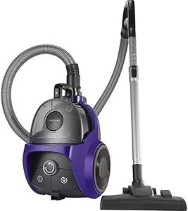 Grundig VCC 7870 Toz Torbasız Elektrikli Süpürge, 2.7 Litre Hazne, HEPA-13 Filtre, %99,98 Toz Tutma, 750 W Motor, Mor