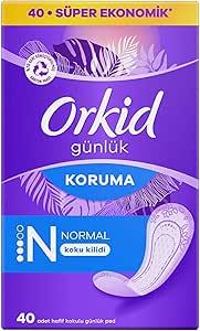 Orkid Günlük Ped Normal Ekonomik Paket 40 Ped