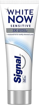 Signal White Now Diş Macunu Sensitive Hassasiyete Karşı Rahatlama 75 ml