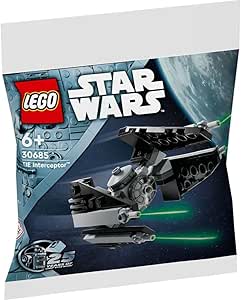 LEGO Star Wars TIE Interceptor Mini Modeli 30685 – 6 Yaş ve Üzeri Uzay ve Bilim Kurgu Tutkunu Erkek ve Kız Çocukları için Hayal Gücünü Geliştiren Yaratıcı Oyuncak Yapım Seti, Hediye Fikri (48 Parça)