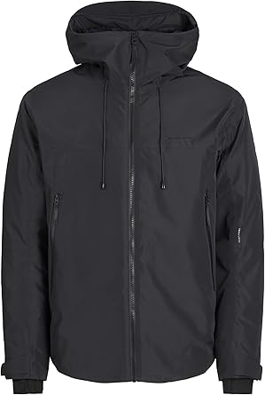 JACK %26 JONES JCOSUMMIT PADDED SHELL JACKET SN Erkek Mont Ceket, Koyu Gri, M