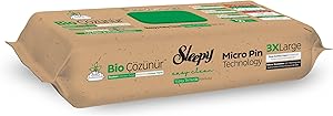 Sleepy Bio Çözünür Yüzey Temizlik Havlusu&Mendili Çay Ağacı&Misket Limonu 6×50 (300 Yaprak)