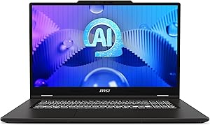 MSI VENTUREPRO 17 AI A1VEG-014XTR Dizüstü Bilgisayar, Intel Core Ultra 7 155H, 17.3 FHD 144Hz, 16GB RAM DDR5, RTX4050 GDDR6 6GB, 1TB SSD, DOS