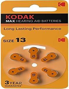 Kodak 6 Adet P13 işitme Cihazı Pili